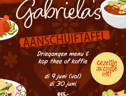 Gabriela’s aanschuiftafel